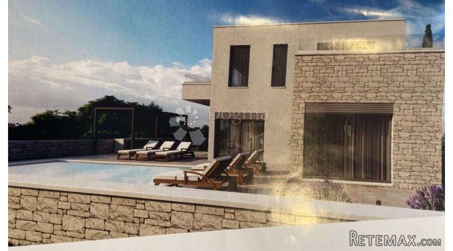 Tar-Vabriga Villa u izgradnji - 2