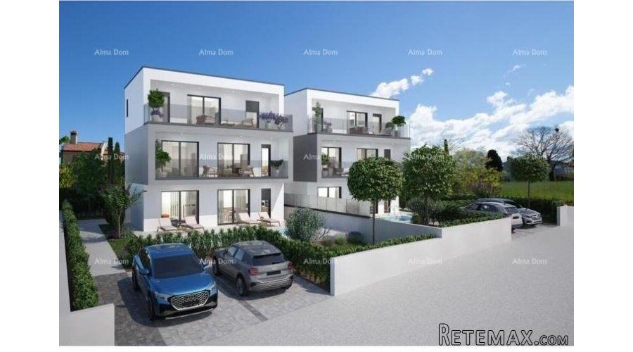 Poreč, Žbandaj – Prizemni stan u novogradnji - 2