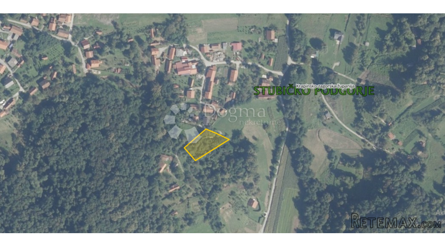 Zemljište 1800m2 Gornja Podgora