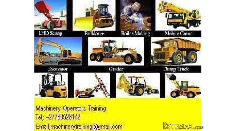 Machinery Operators Training in SA