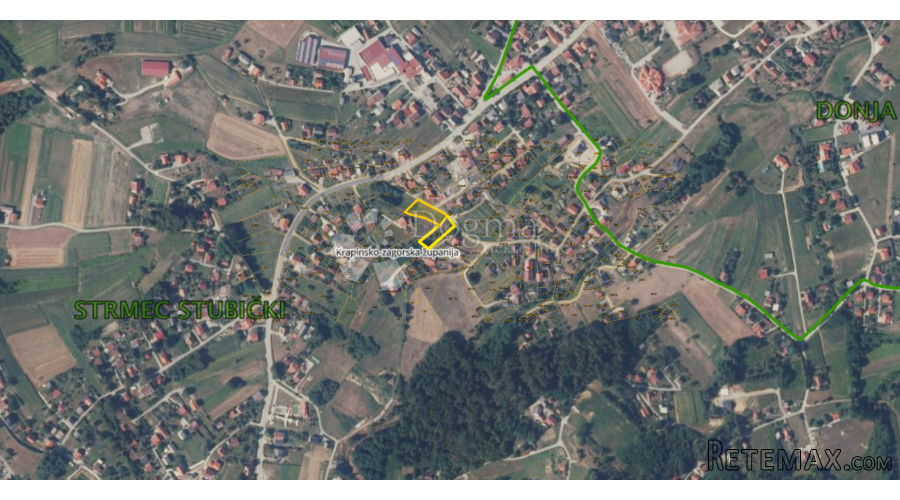 Građevinsko zemljište 2.039m² nadomak Stubičkih Toplica!