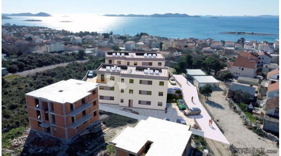Novogradnja prizemlje Pakoštane sa pogledom na more - 2