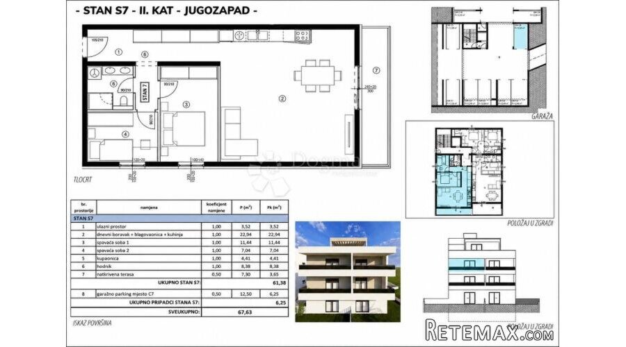 NOVOGRADNJA KAŠTEL LUKŠIĆ CS7 - 2