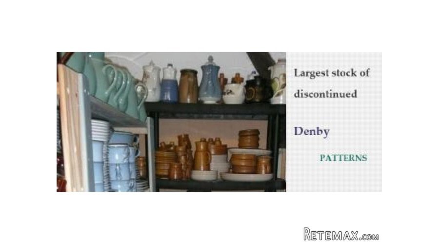 Discontinued Patterns of Denby China, UK