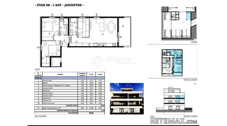 NOVOGRADNJA KAŠTEL LUKŠIĆ CS6 - 2