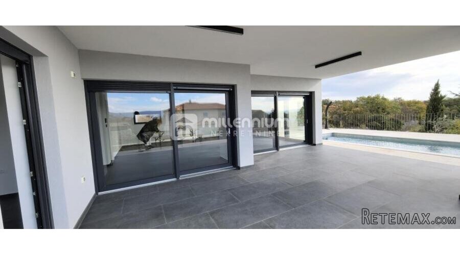 Otok Krk, Linardići, 200m2, samostojeća kuća s bazenom - 4