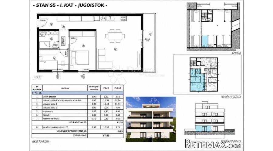 NOVOGRADNJA KAŠTEL LUKŠIĆ CS5 - 2