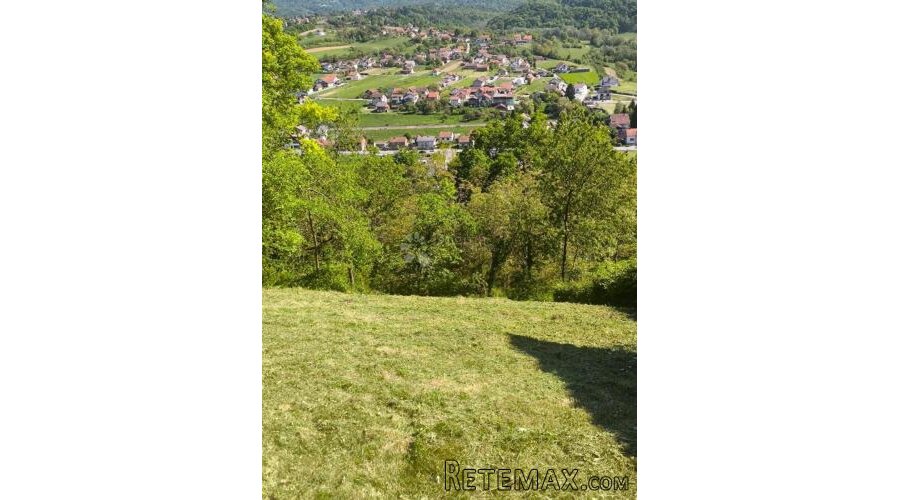 Građevinsko zemljište sa panoramskim pogledom na Donju Stubi