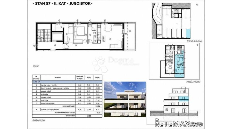 NOVOGRADNJA KAŠTEL LUKŠIĆ BS7 - 2