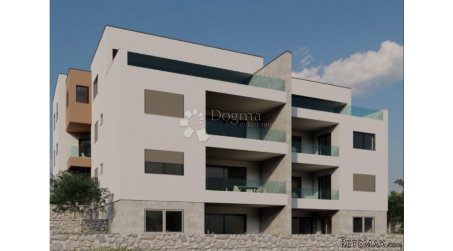 Žaborić - atraktivan trosoban stan 150 m od mora