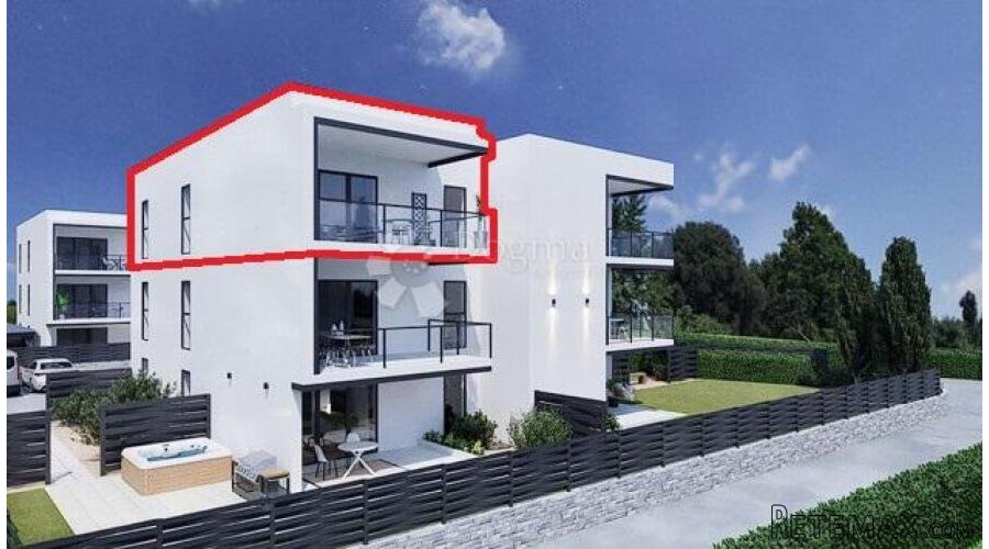 Peroj - luksuzan 2soban stan na 2. katu s pogledom na more