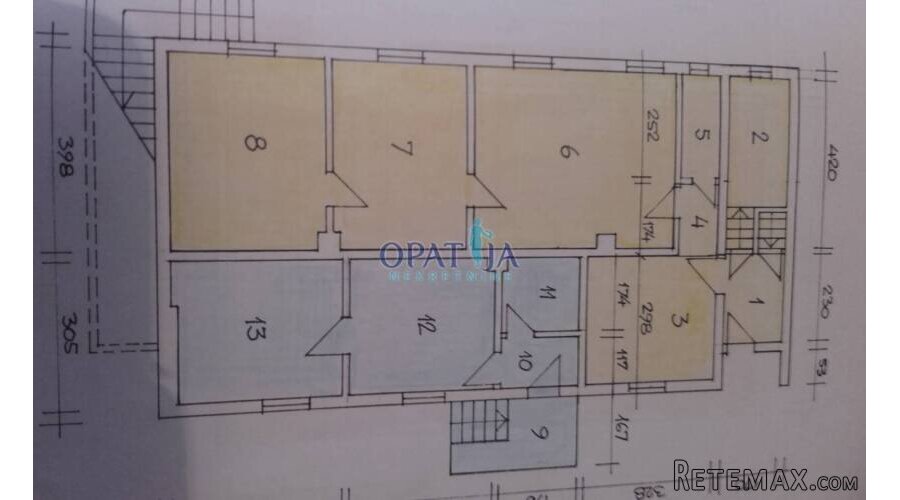 Zagreb, Pantovčak prizemlje stare vile 102 m2 - 2