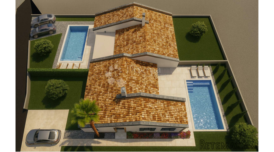 Dvoja kuća s bazenom - 3