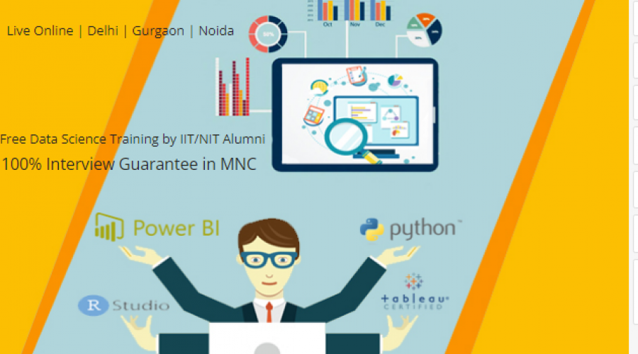 Microsoft Data Analyst Training Course in Delhi, 100% Job
