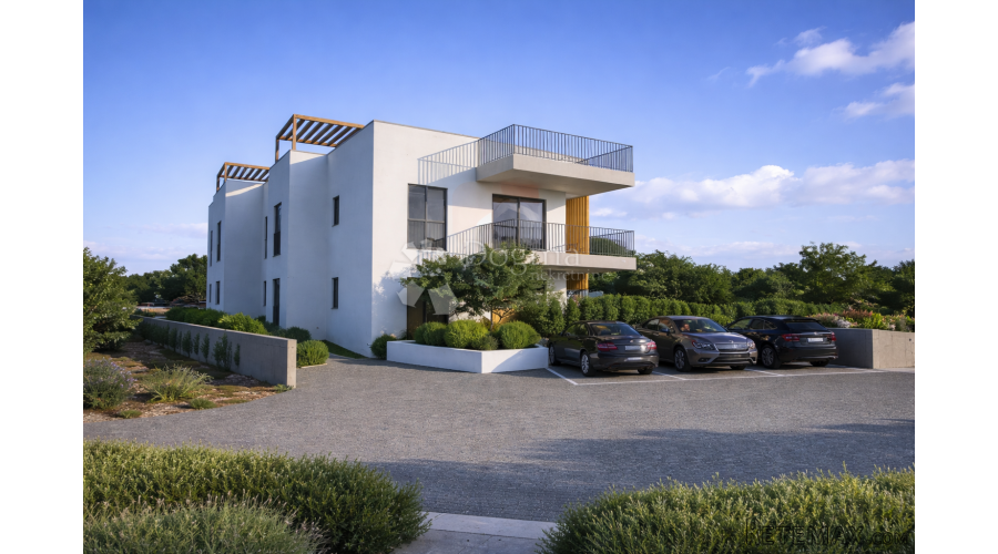 VODICE, Trosoban stan u novogradnji s bazenom i vrtom - 3