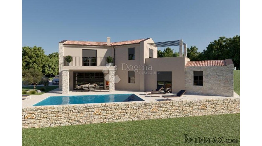 Poreč okolica, atraktivna kuća u izgradnji - 3