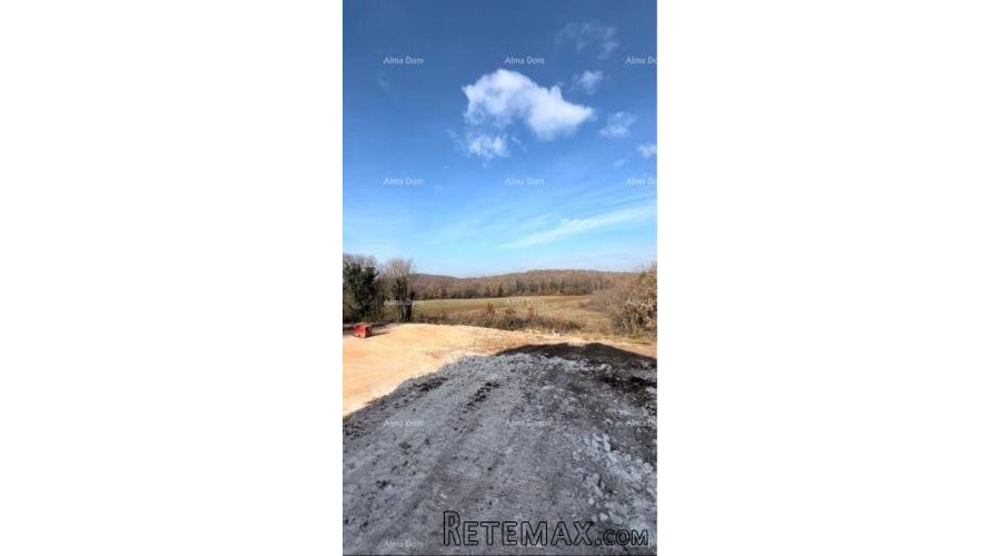 Sveti Lovreč, Građevinsko zemljište 517 m² s otvorenim pog.. - 3