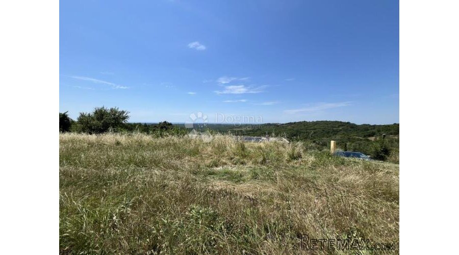 BUJE OKOLICA, ZEMLJIŠTE SA PANORAMSKIM POGLEDOM