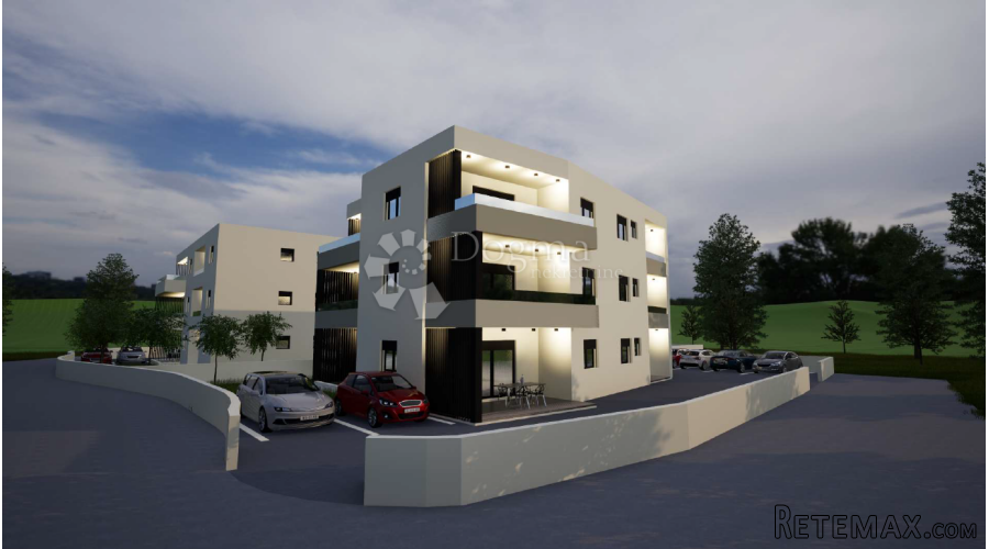 Novogradnja Vodice , zgrada sa 9 stanova - S9