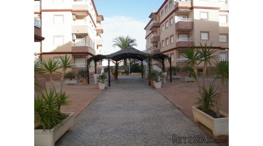 Two bedroom ground floor apartment overlooking the communal..
