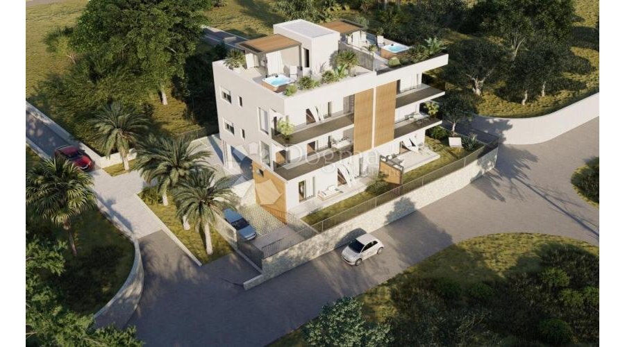 TROGIR - LUKSUZAN STAN S KROVNOM TERASOM U NOVOGRADNJI - 2