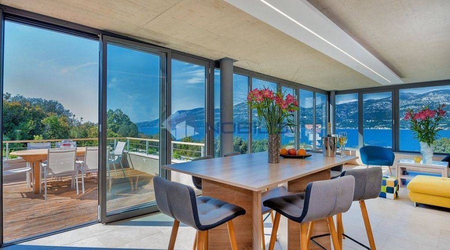 Korčula, moderna luksuzna vila, 190m2 , bazen, pogled - 5