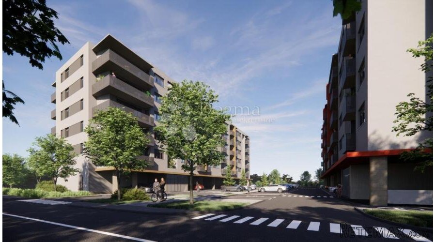 Botinec - NOVOGRADNJA, dvosoban stan 45.66m2, 5.kat