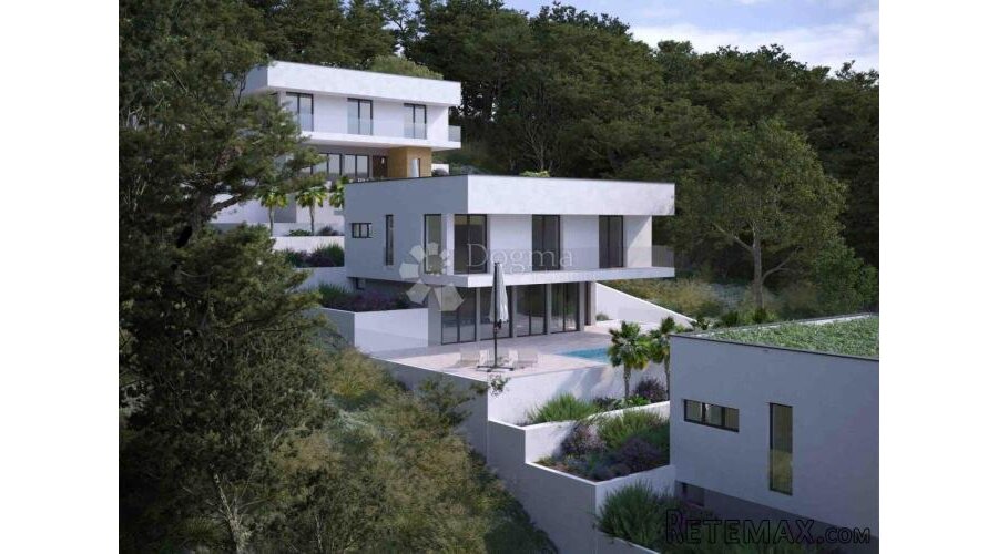 Građevinsko zemljište s projektom vile i bazenom – Novigrad - 3