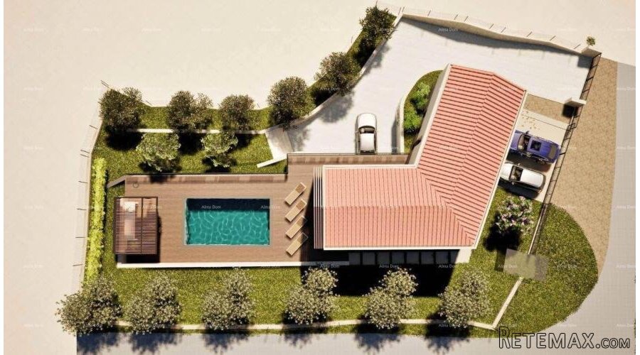 Prodaje se građevinsko zemljište – Hum (848 m²) - 2
