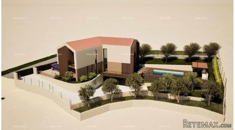 Prodaje se građevinsko zemljište – Hum (848 m²) - 3