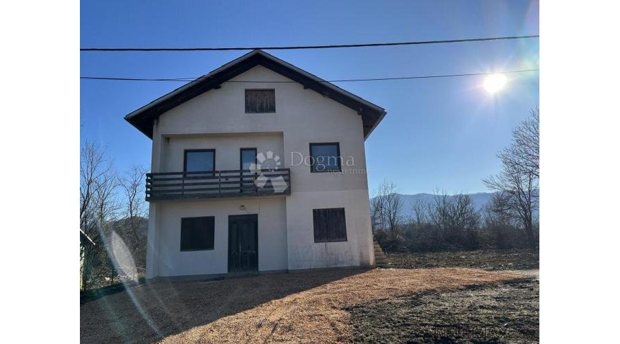 KUĆA U PRIRODI I UCRTANI OBJEKT S POGLEDOM VELEBIT - 2