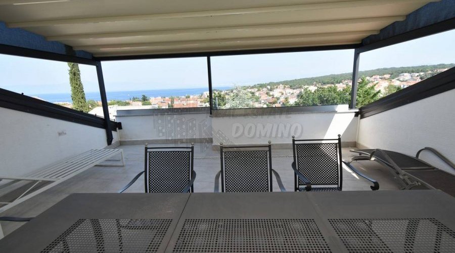 Apartman s panoramskim pogledom na more! Malinska - 7