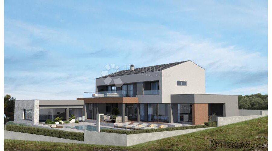 PREKRASNA LOKACIJA SA GRAĐEVINSKOM DOZVOLOM ZA VILLU SA TRAD - 2