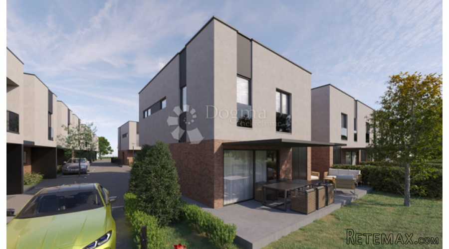 Moderne kuće u nizu Jastrebarsko, S22 117.43m²