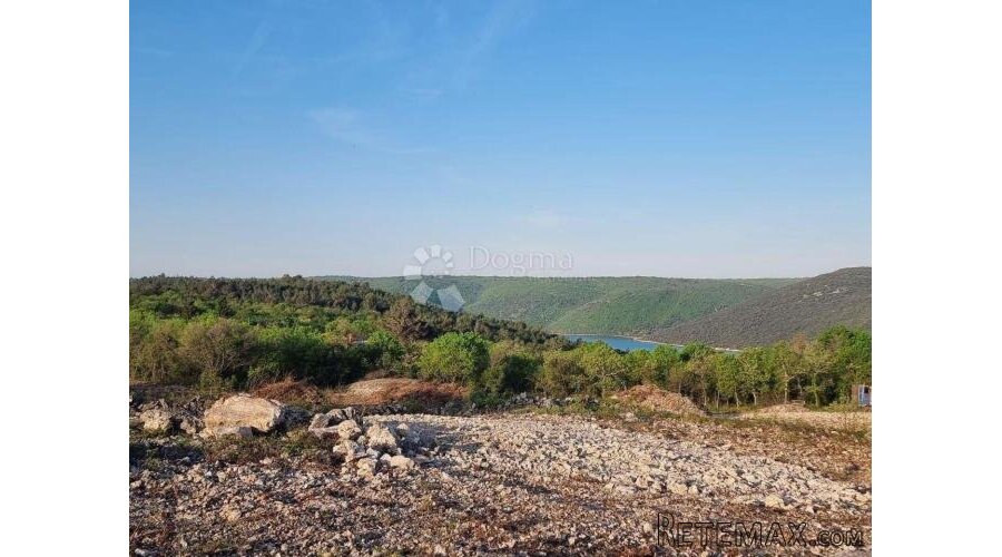 POGLED MORE, GRAĐEVINSKA PARCELA, okolica Labina - 2