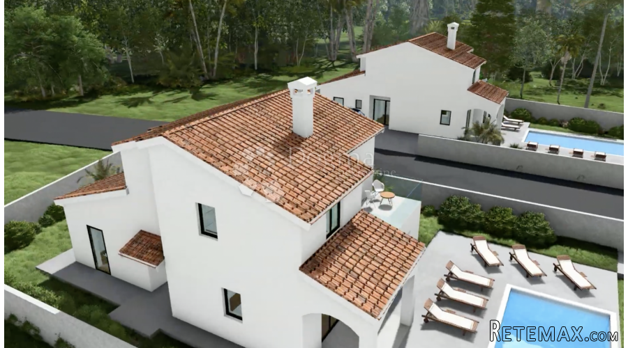 VIŠNJAN- GAMBETIĆI samostojeća vila 140m2 s bazenom - 3