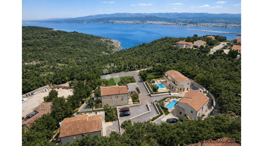 Villa C 150m od mora Šilo - 2