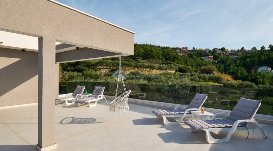 Split, Strožanac, luksuzna vila 510 m2, lift, bazen - 3