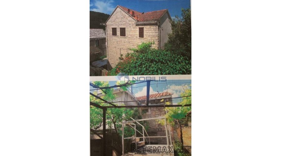 Brač, Pučišća, 2 kuće 270m2 + 30 m2, parcela 370m2 - 3