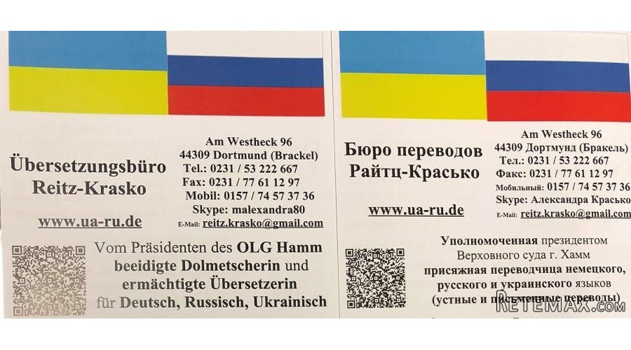 Übersetzungsbüro Reitz-Krasko