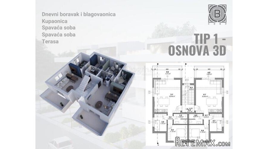 NOVOGRADNJA PAG U3-1-2 - 2