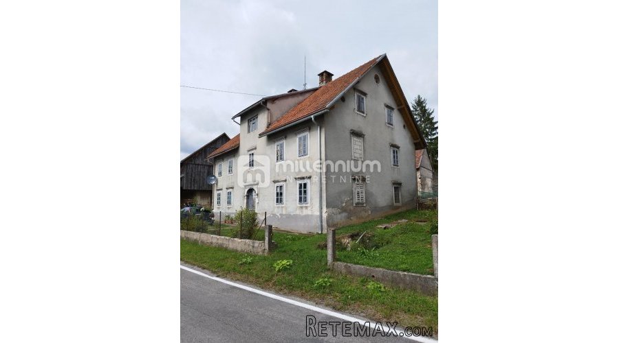 Gorski kotar, Vrbovsko, 136m2, kuća s velikim zemljištem - 8