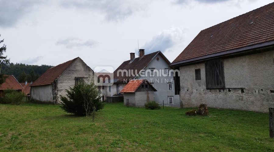 Gorski kotar, Vrbovsko, 136m2, kuća s velikim zemljištem - 9