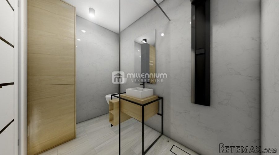 Otok Krk, Krk, 120m2, troetažni stan u novogradnji - 8