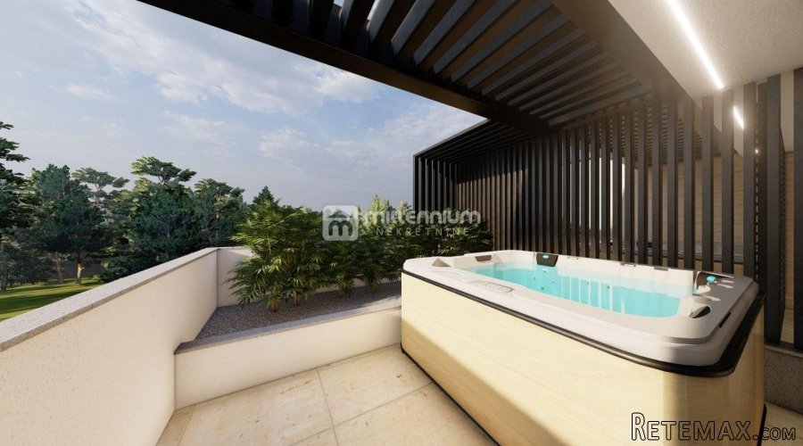 Otok Krk, Krk, 120m2, troetažni stan u novogradnji - 9