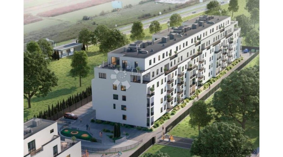 Velika Gorica, NOVOGRADNJA, dvosoban stan 43.43 m2, 1.kat - 2