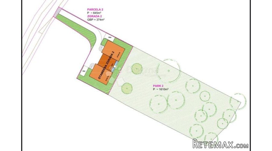 GRAĐEVINSKO ZEMLJIŠTE S GRAĐEVINSKOM DOZVOLOM - 2