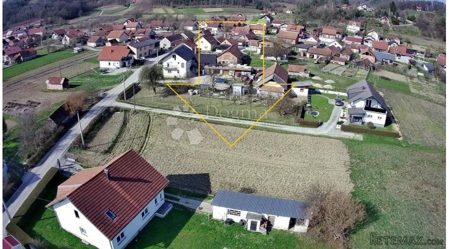Izvrsno građevinsko zemljište 1.248m² u blizini Zaboka