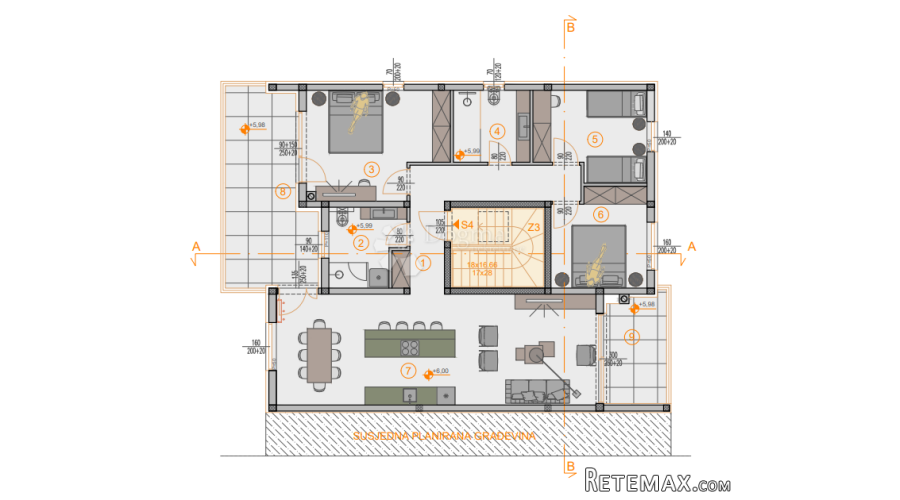 EKSKLUZIVNO! Novogradnja Štinjan penthouse - 131 m2, 2. kat