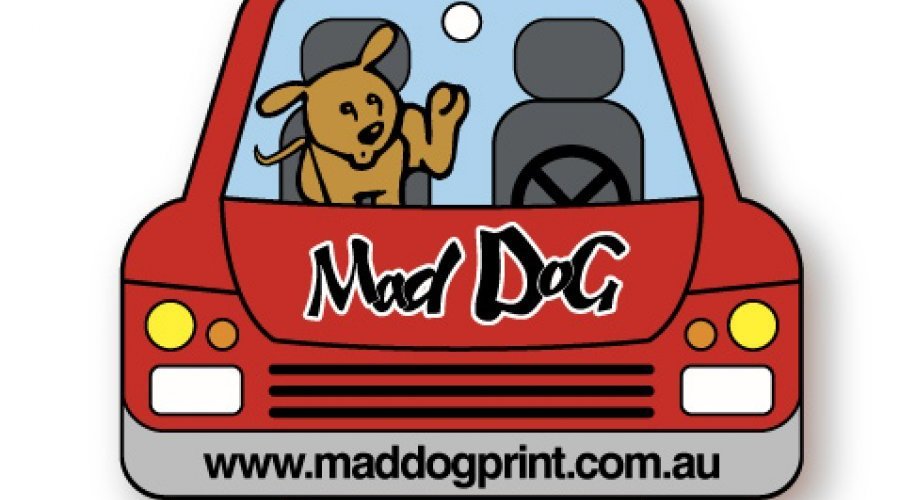 Custom Air Fresheners Online in Australia - Mad Dog Promotio